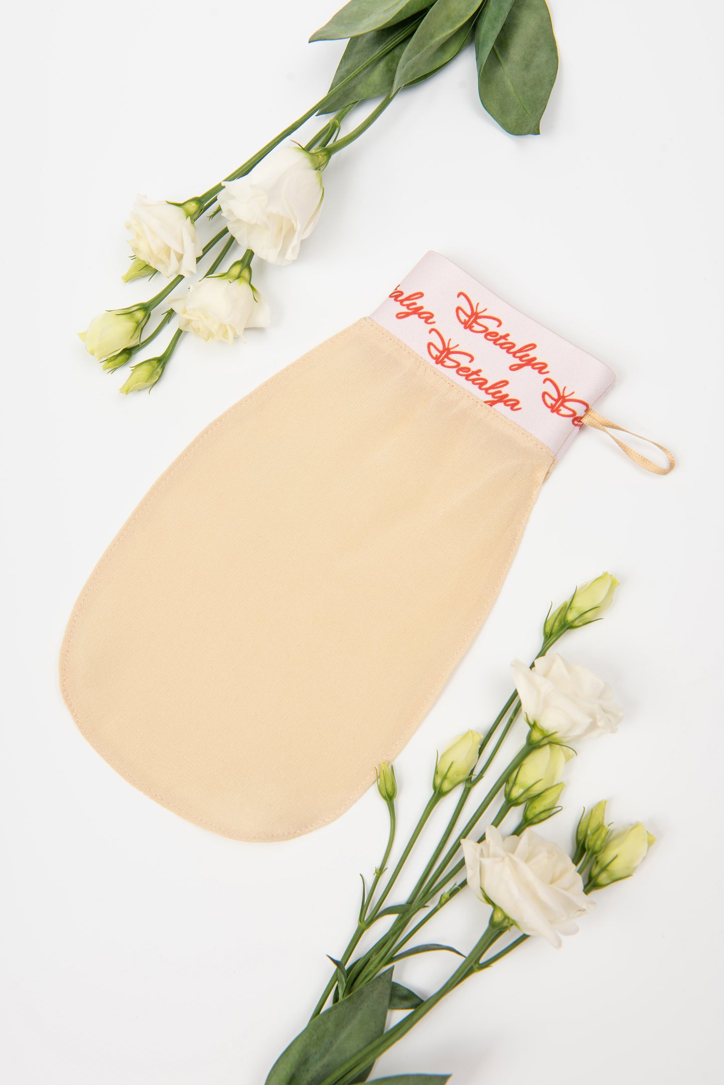Silk Peeling Glove Ivory